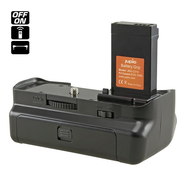 Battery-Grip-Jupio-pre-Canon-100D Battery Grip Jupio pre Canon 100D – Obrázok 1