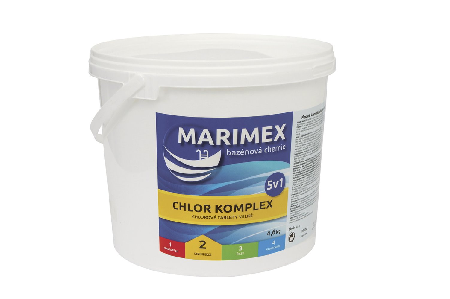 Bazenova-chemia-Marimex-Komplex-5v1-46-kg Bazénová chémia Marimex Komplex 5v1 4,6 kg – Obrázok 1
