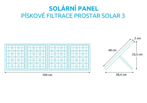 Bazénová filtrácia Marimex ProStar Solar 3 – Obrázok 8