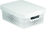Box Curver Infinity Dots 11L s vekom biely
