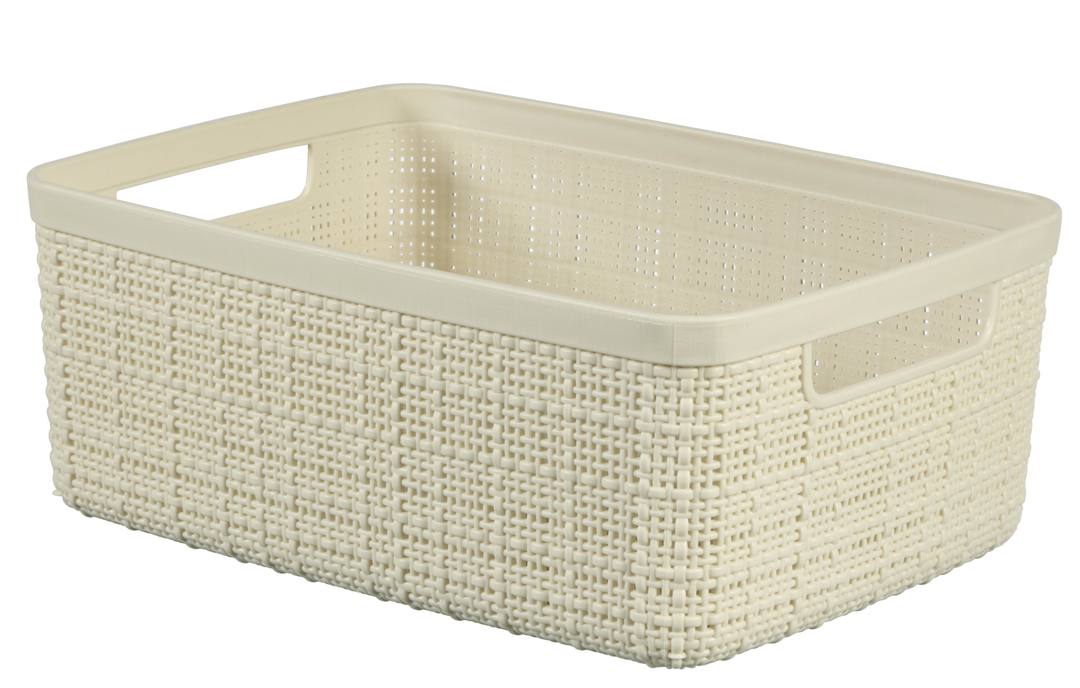Box-Curver-Jute-S-5L-bezovy Box Curver Jute S 5L béžový – Obrázok 1