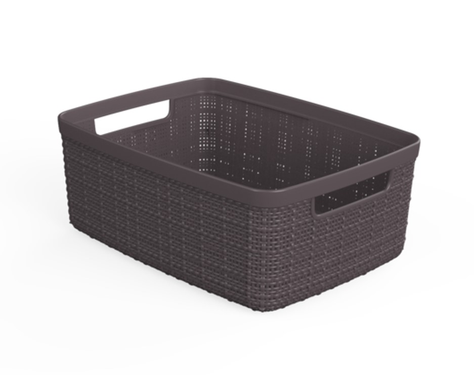 Box-Curver-Jute-S-5L-sedy Box Curver Jute S 5L šedý – Obrázok 1