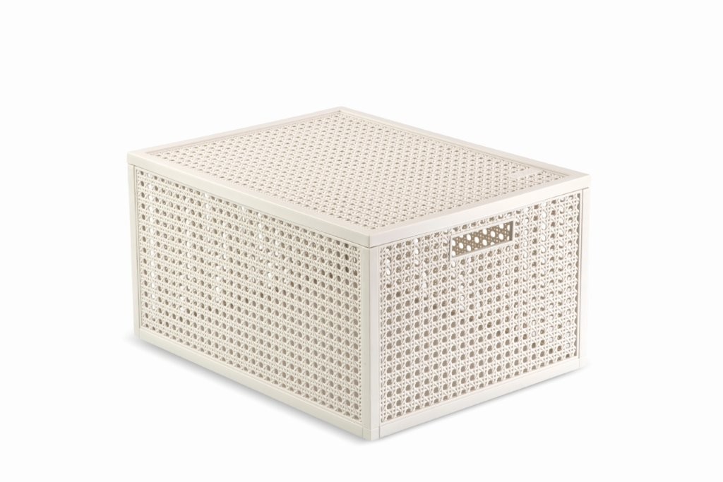 Box-Curver-Kaya-M-s-vekom-bezovy Box Curver Kaya M s vekom béžový – Obrázok 1