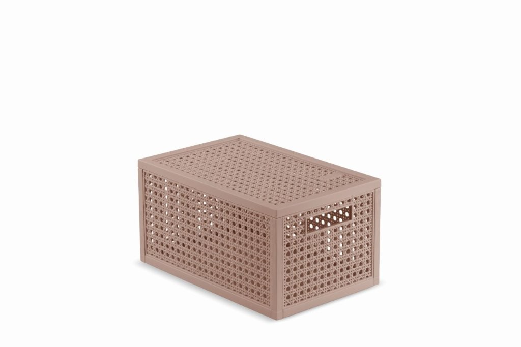 Box-Curver-Kaya-S-s-vekom-pudrovy Box Curver Kaya S s vekom púdrový – Obrázok 1