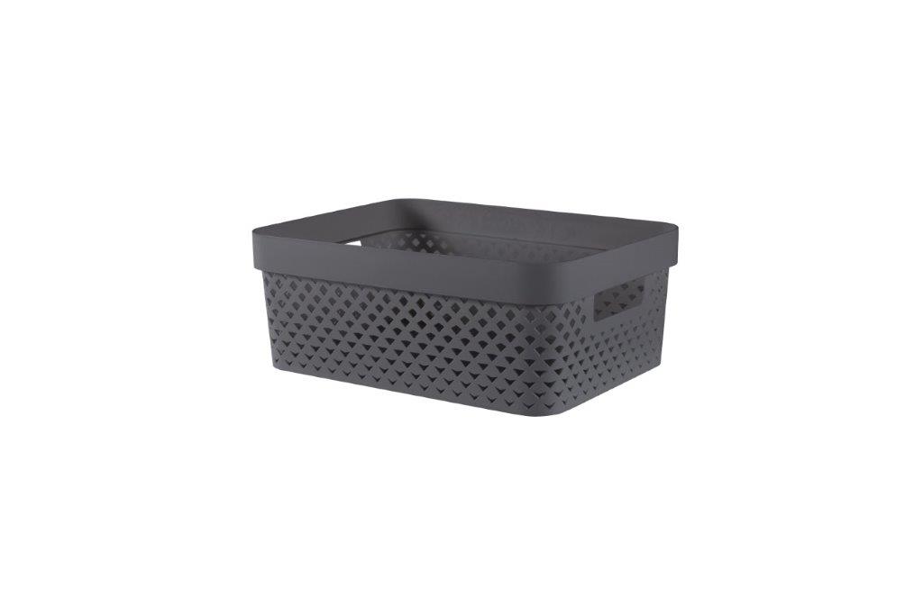 Box-Curver-Pure-S-11-l-tmave-sedy Box Curver Pure S 11 l tmavě šedý – Obrázok 1