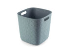 Box Curver Softex Cube 15 l modrozelený