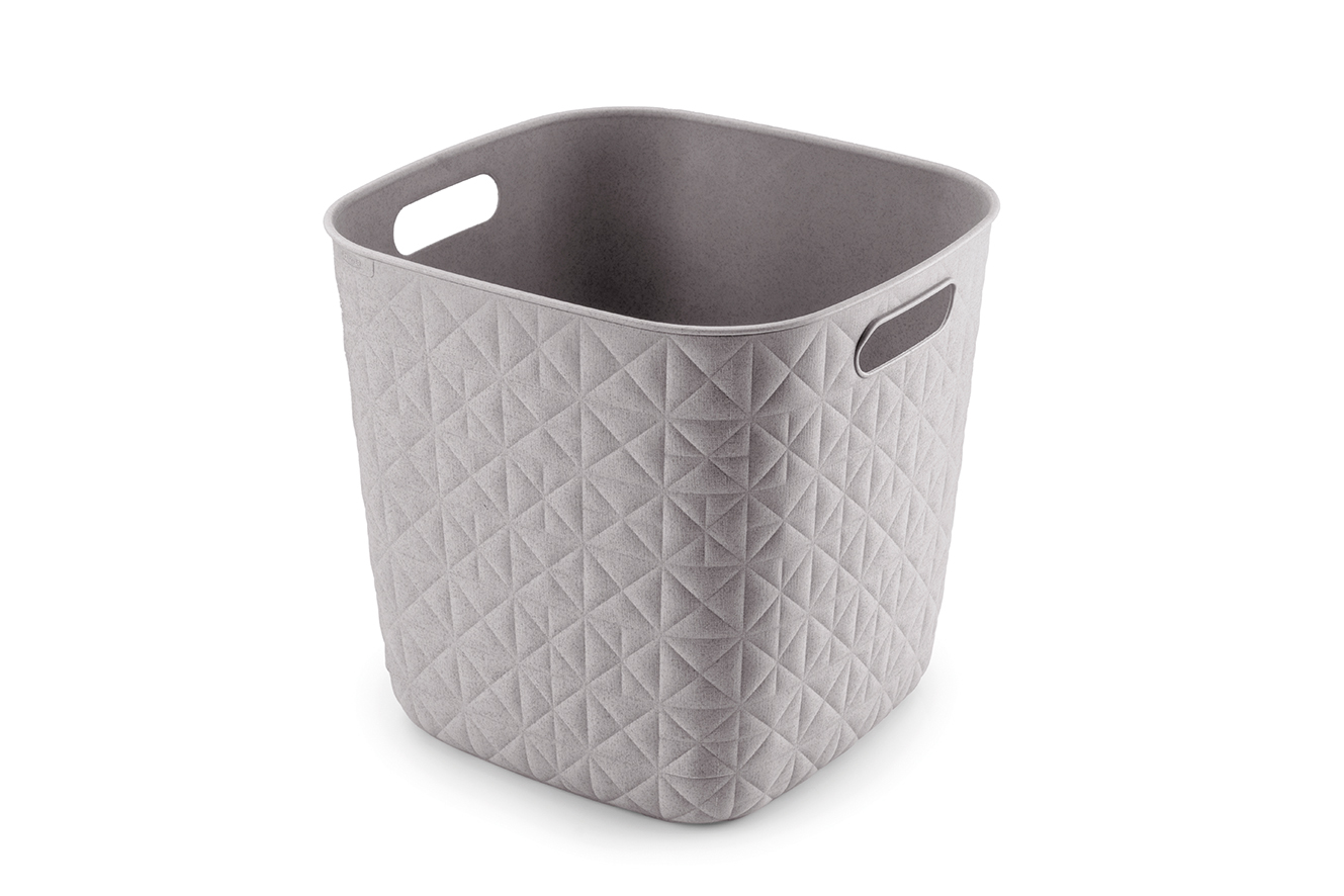 Box-Curver-Softex-Cube-15-l-sivy Box Curver Softex Cube 15 l sivý – Obrázok 1