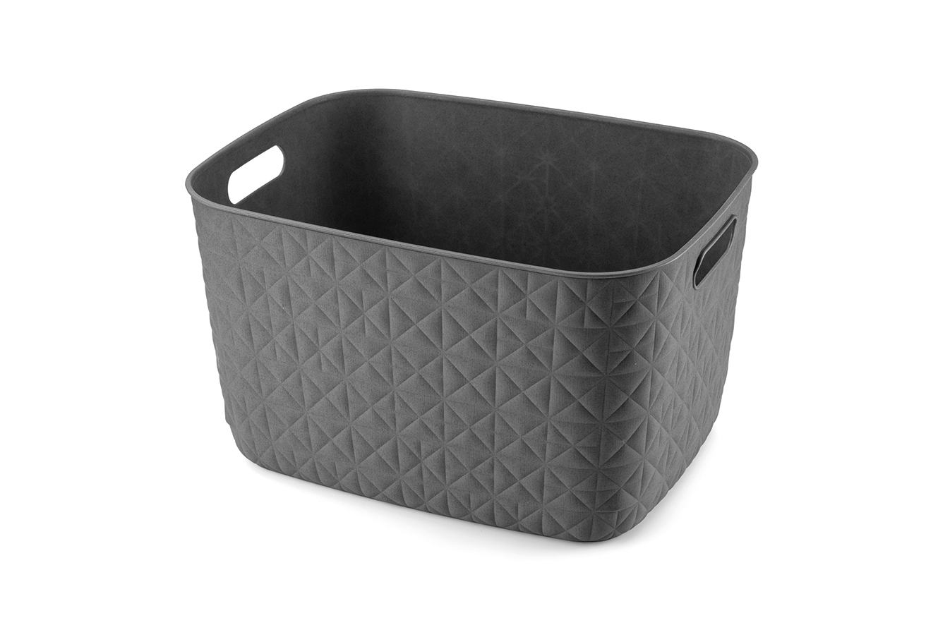 Box-Curver-Softex-L-19-l-tmavo-sivy Box Curver Softex L 19 l tmavo sivý – Obrázok 1