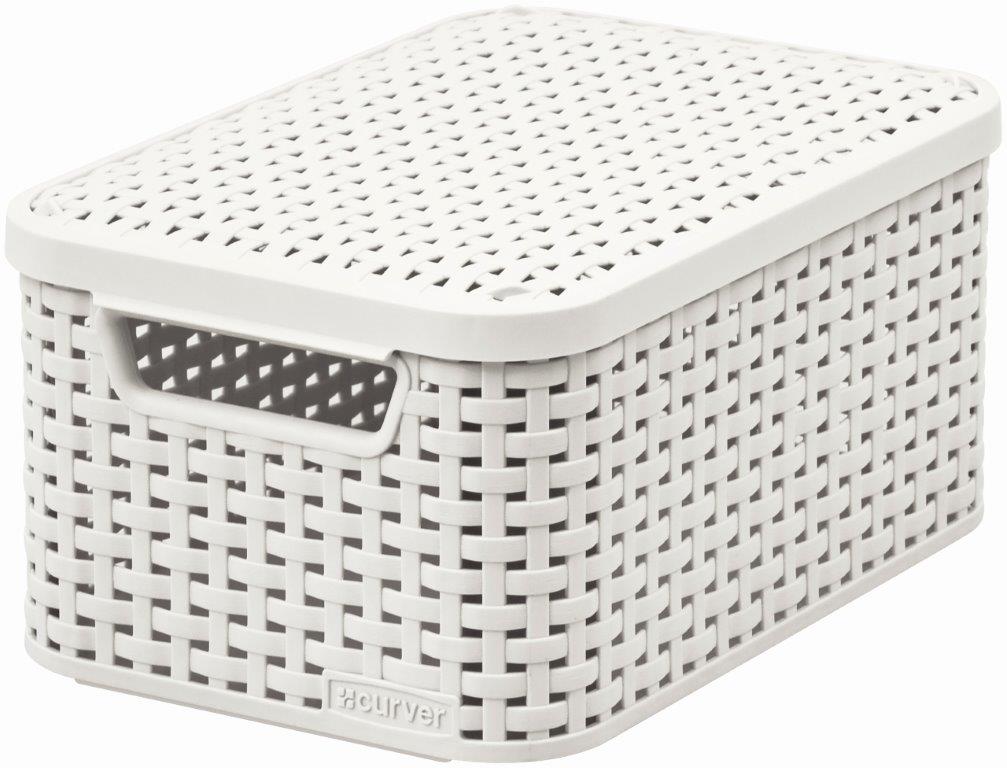 Box-Curver-Style-S-6L-s-vekom-biely Box Curver Style S 6L s vekom biely – Obrázok 1