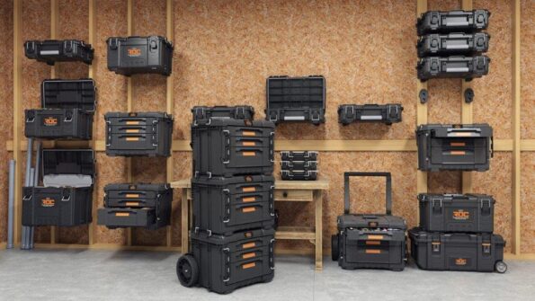 Box Keter ROC Pro Gear 2.0 s tromi zásuvkami – Obrázok 5