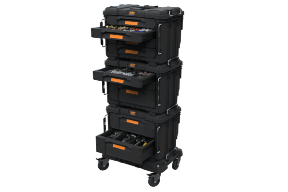 Box Keter ROC Pro Gear 2.0 so štyrmi zásuvkami XL – Obrázok 3