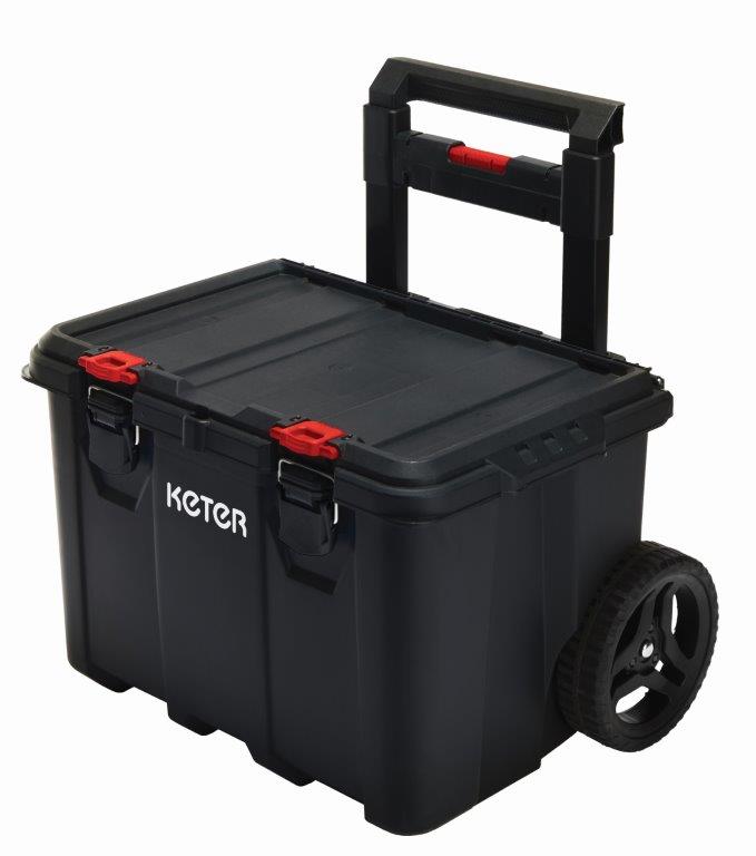 Box-Keter-StackNRoll-Mobile-cart-s-kolieskami Box Keter Stack’N’Roll Mobile cart s kolieskami – Obrázok 1