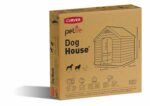 Búda pre psov Curver Dog House šedá – Obrázok 8