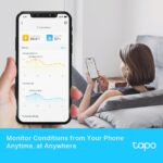 Chytrý senzor TP-Link Tapo T315 Smart, teplomer – Obrázok 4