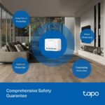 Chytrý spínač TP-Link Tapo S110E bezdrôtový – Obrázok 9