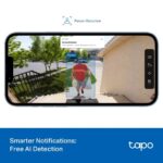 Chytrý zvonček TP-Link Tapo D205 IoT, 3MPx, baterie – Obrázok 3