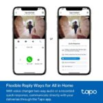 Chytrý zvonček TP-Link Tapo D235 IoT, 3MPx, batéria, set s Tapo H200 – Obrázok 5