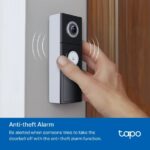 Chytrý zvonček TP-Link Tapo D235 IoT, 3MPx, batéria, set s Tapo H200 – Obrázok 6