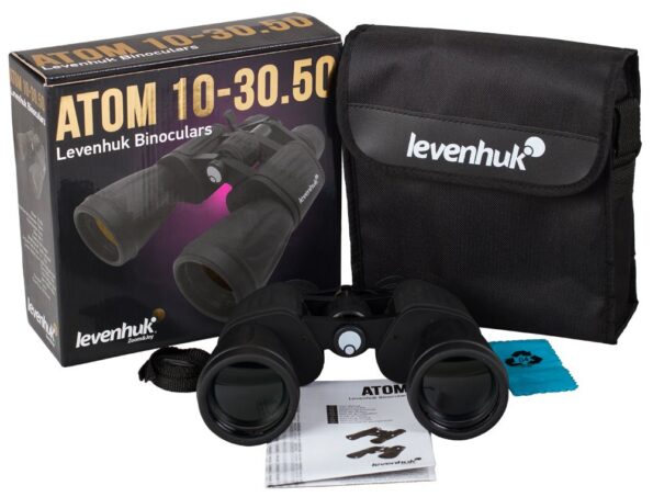 Ďalekohľad Levenhuk Atom 10-30x50 – Obrázok 2