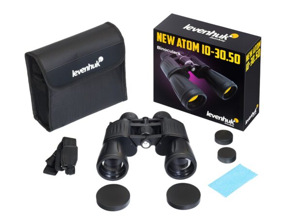Ďalekohľad Levenhuk New Atom 10–30x50 – Obrázok 2