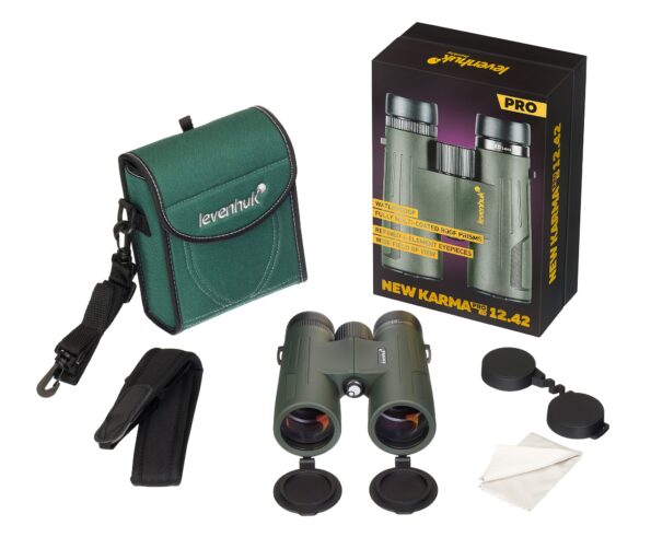 Ďalekohľad Levenhuk New Karma PRO ED 12x42 – Obrázok 2