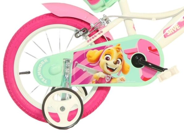Detský bicykel Dino Bikes 14" PAW PATROL s príslušenstvom – Obrázok 2