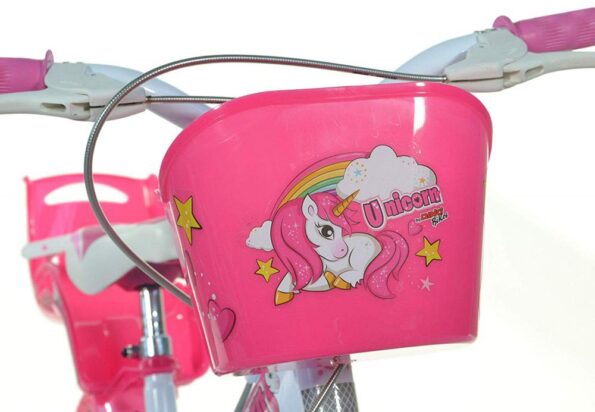 Detský bicykel Dino Bikes 144GLN UNICORN 14" dievčenský – Obrázok 3