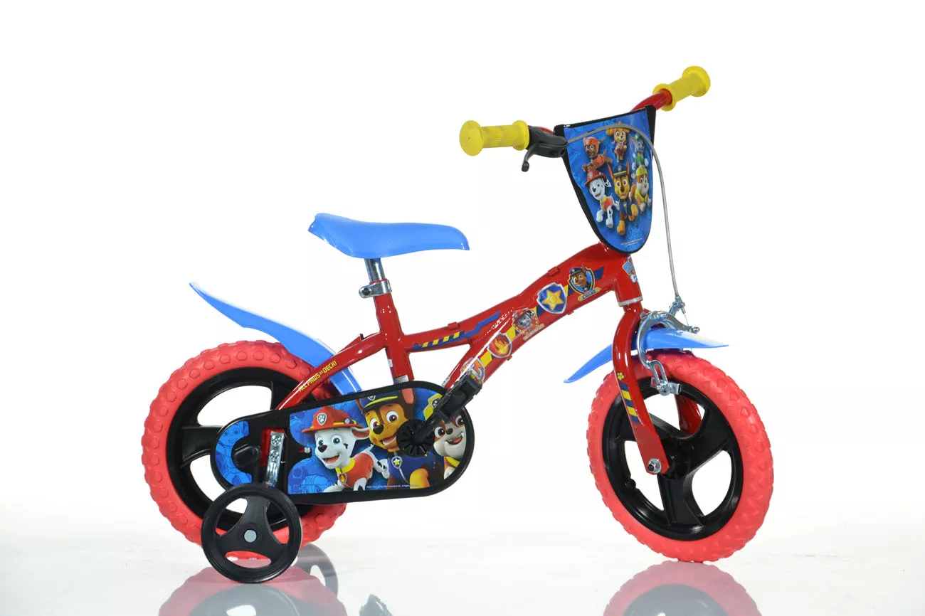 Detsky-bicykel-Dino-Bikes-chlapcensky-12-PAW-PATROL Detský bicykel Dino Bikes chlapčenský 12" PAW PATROL – Obrázok 1
