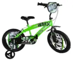 Detský bicykel Dino Bikes chlapčenský BMX 12" zelený