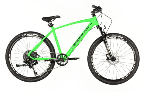 Detský bicykel Leader Fox FACTOR 26", rám 14" neon zelená – Obrázok 3