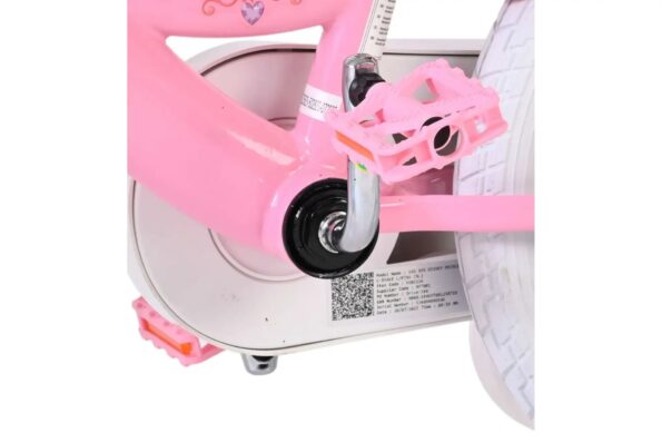 Detský bicykel Volare Princess 14", ružové – Obrázok 9