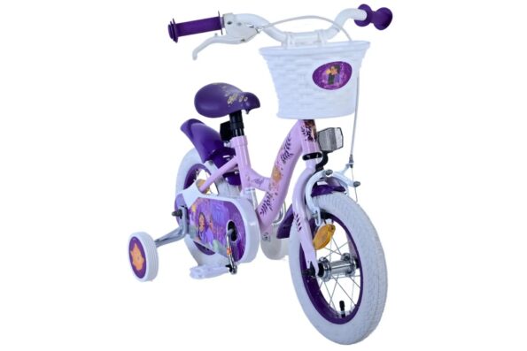 Detský bicykel Volare Wish 12" fialový CB – Obrázok 2