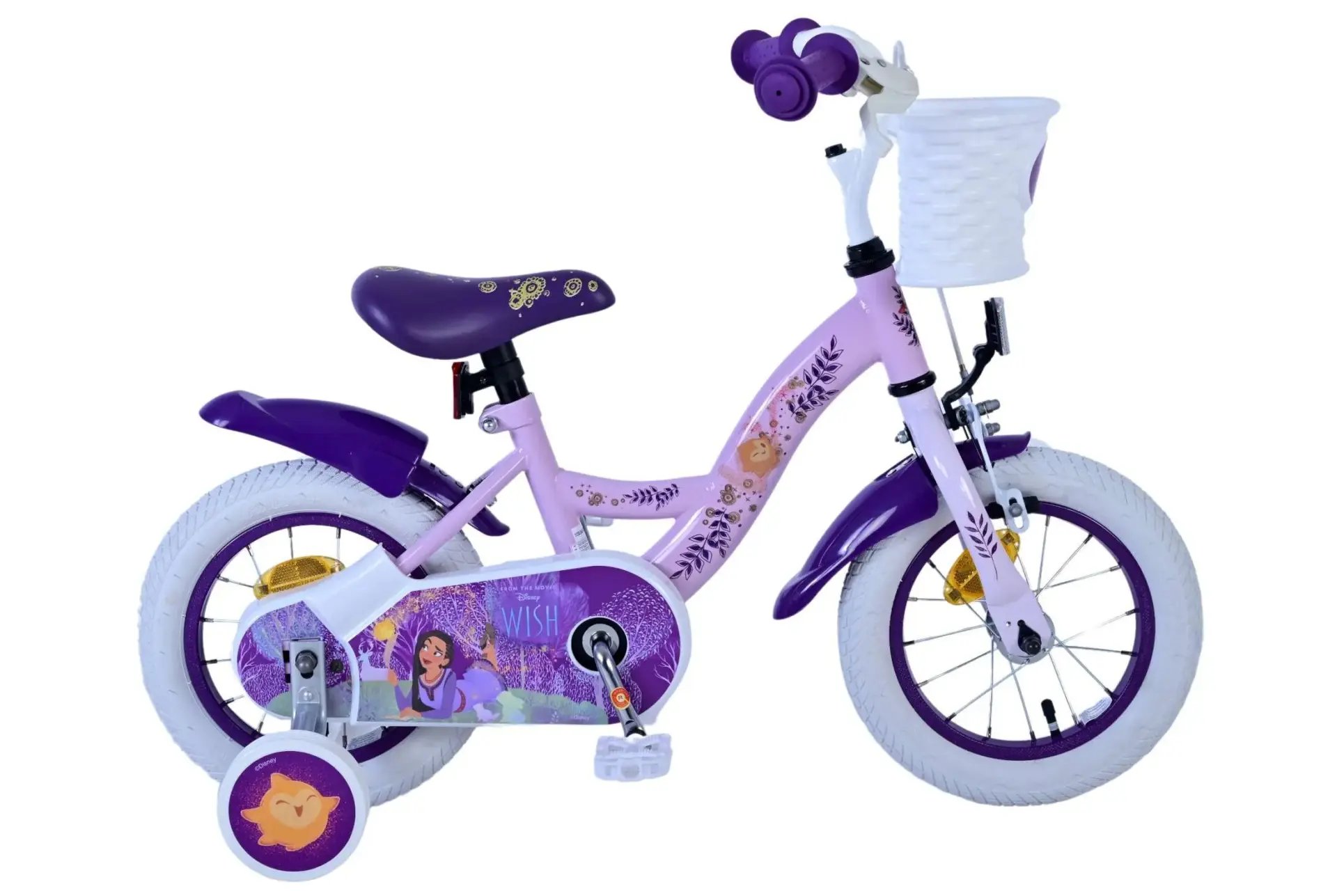 Detsky-bicykel-Volare-Wish-12-fialovy-CB Detský bicykel Volare Wish 12" fialový CB – Obrázok 1