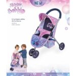 Detský kočík DeCuevas pre bábiky trojkolesový Magic Bubble 2024 - 55 cm – Obrázok 2