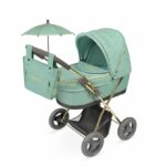 Detský kočík DeCuevas skladací pre bábiky so slnečníkom a taškou Capriccio 2025 - 60 cm