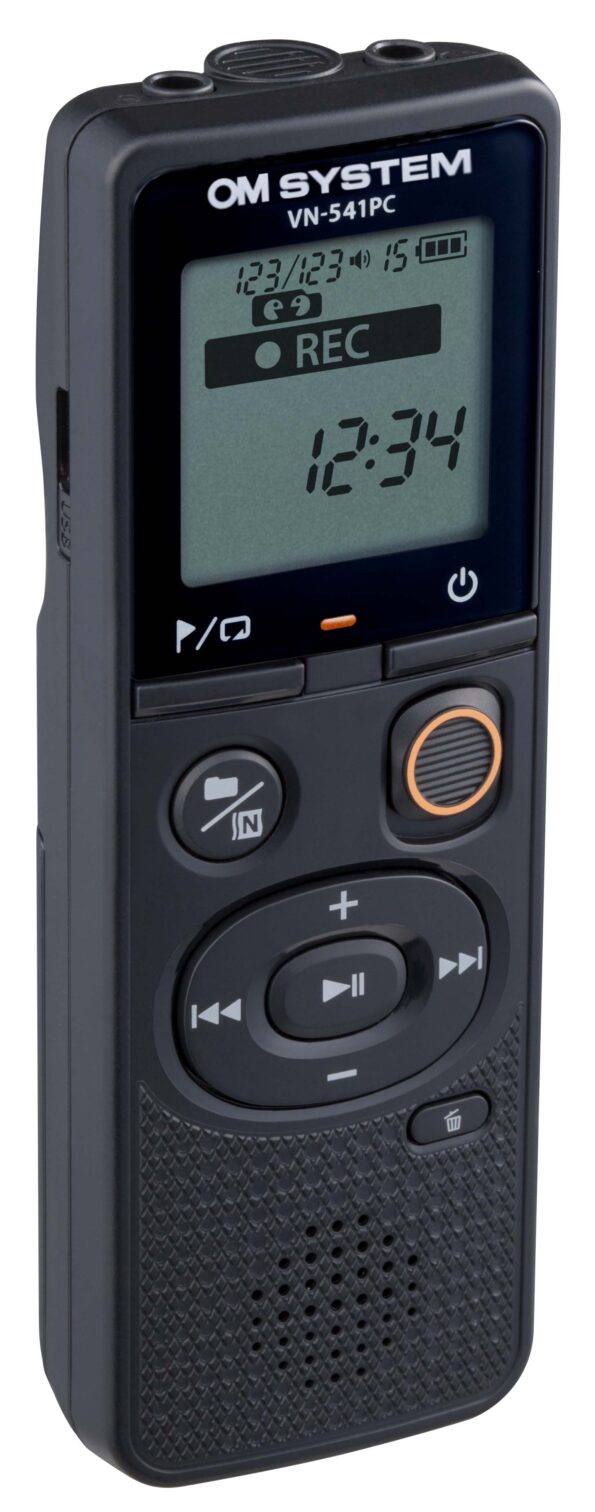 Digitálny záznamník OM SYSTEM VN-541PC black – Obrázok 3