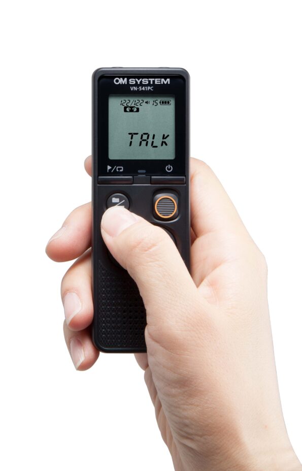 Digitálny záznamník OM SYSTEM VN-541PC black – Obrázok 7