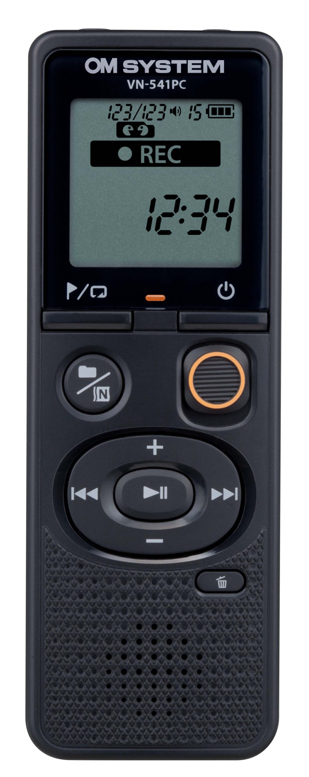 Digitalny-zaznamnik-OM-SYSTEM-VN-541PC-black Digitálny záznamník OM SYSTEM VN-541PC black – Obrázok 1