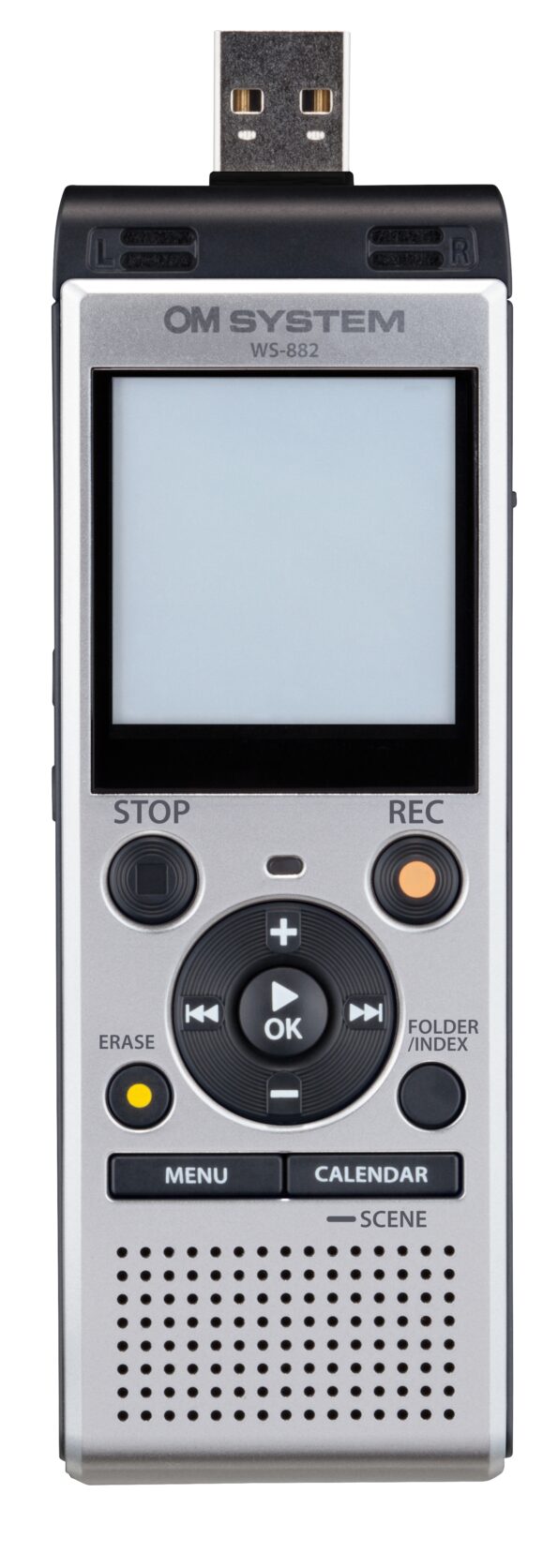 Digitálny záznamník OM SYSTEM WS-882 Silver – Obrázok 4