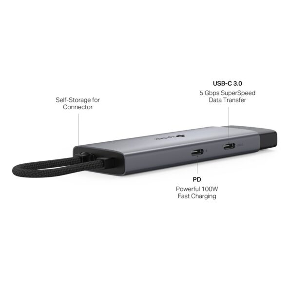 Dokovacia stanica TP-Link UH5020C USB-C, HDMI, 1x USB C, 2x USB, PD 100W – Obrázok 2