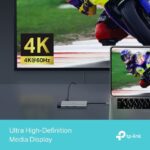 Dokovacia stanica TP-Link UH6120C USB-C, HDMI, RJ45, 1x USB C, 2x USB, PD 100W – Obrázok 6