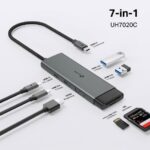 Dokovacia stanica TP-Link UH7020C USB-C, HDMI, 1x USB C, 2x USB, čítačka SD/microSD, PD 100W – Obrázok 4