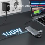 Dokovacia stanica TP-Link UH7020C USB-C, HDMI, 1x USB C, 2x USB, čítačka SD/microSD, PD 100W – Obrázok 7