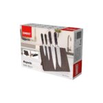 Doska Banquet magnetická na nože Granite Brown 30 x 21,5 cm, MDF – Obrázok 2