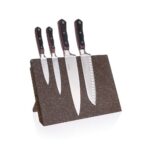 Doska Banquet magnetická na nože Granite Brown 30 x 21,5 cm, MDF – Obrázok 3