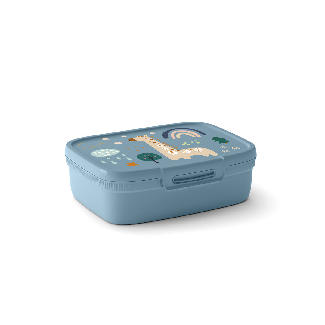 Doza-Curver-Snap-Box-18-l-wild-life-s-prepazkou-modra Dóza Curver Snap Box 1,8 l wild life s prepážkou modrá – Obrázok 1