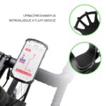 Držiak FIXED Bikee 2 na bicykel, odnímateľný silikónový čierny – Obrázok 13