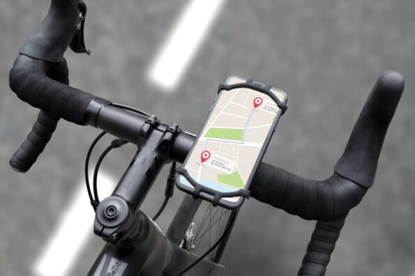 Držiak FIXED Bikee na bicykel, silikónový čierny – Obrázok 11