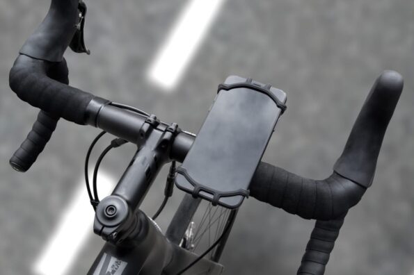 Držiak FIXED Bikee na bicykel, silikónový čierny – Obrázok 10