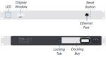 Držiak Ubiquiti CKG2-RM Racková sada pre Cloud Key G2 – Obrázok 2